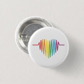 LGBTQ BUTTON (Vorne & Hinten)