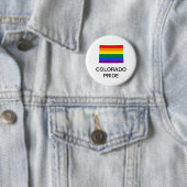 LGBTQ COLORADO PRIDE SCHALTFLÄCHE BUTTON (Beispiel)