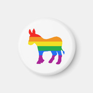 LGBTQ-Demokrat-Pride Magnet