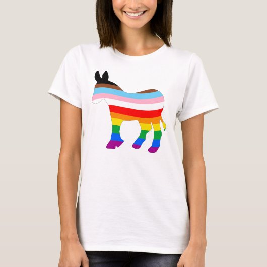 LGBTQ-Demokrat T-Shirt (Vorderseite)