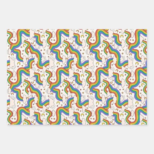 LGBTQ+-Design Geschenkpapier Set (Vorderseite)