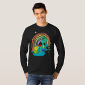 LGBTQ   Dinosaur   Rex Wearing Dino Costume T-Shirt (Vorne ganz)