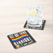 LGBTQ erhält einen einfachen Untersetzer (Vor Ort)