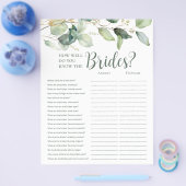 LGBTQ Eucalyptus-Brautpartys Flyer (Einzeln)