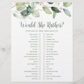 LGBTQ Eucalyptus-Brautpartys Flyer (Vorne)