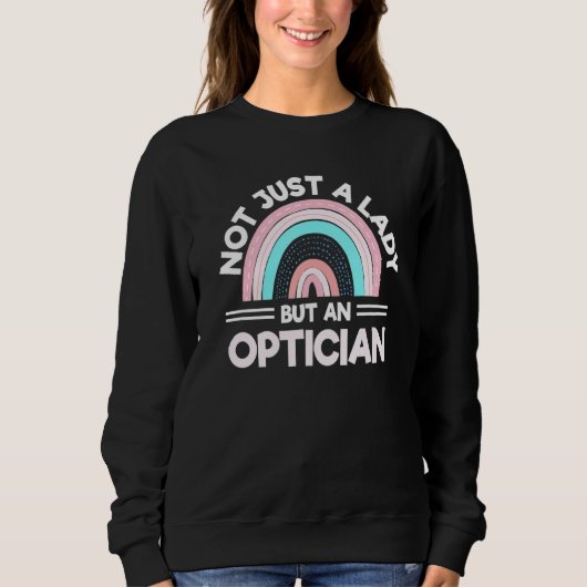 Lgbtq Eyeglasses Ophthalmologie Augenarztoptometer Sweatshirt (Vorderseite)