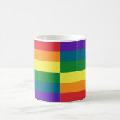 LGBTQ+-Fahnen Kaffeetasse (Mittel)