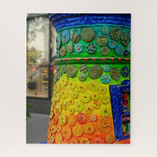 LGBTQ+ Farben Jigsaw Puzzle (Vertikal)