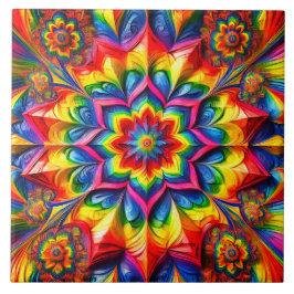 LGBTQ-Farben - modernes Design Fliese