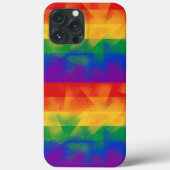 LGBTQ+ farbig Flag Case-Mate iPhone Case (Rückseite)