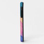 Lgbtq farbiger Regenbogen Case-Mate iPhone Hülle (Hinten/Links)