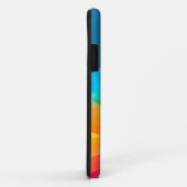 Lgbtq farbiger Regenbogen Case-Mate iPhone Hülle (Hinten/Rechts)