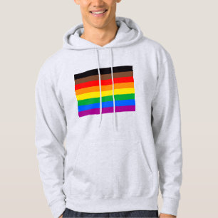 LGBTQ-Flag (8 Streifen) Hoodie
