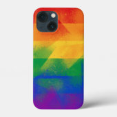 LGBTQ-Flag-Farben Case-Mate iPhone Hülle (Rückseite)