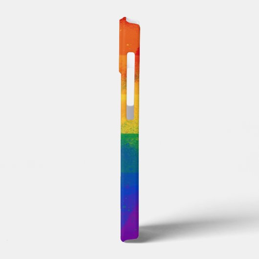 LGBTQ-Flag-Farben Case-Mate iPhone Hülle (Rückseite / Links)