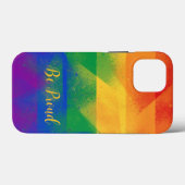 LGBTQ+ Flag Farben Fall Mate iPhone Fall Case-Mate iPhone Hülle (Rückseite (Horizontal))