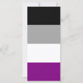 LGBTQ-Flag für asexual-stolz (Vorderseite)