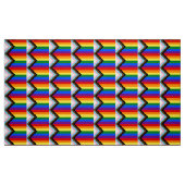 LGBTQ+-Flag für den Fortschritt Stoff (Fat Quarter (45,7 x 55,9 cm))