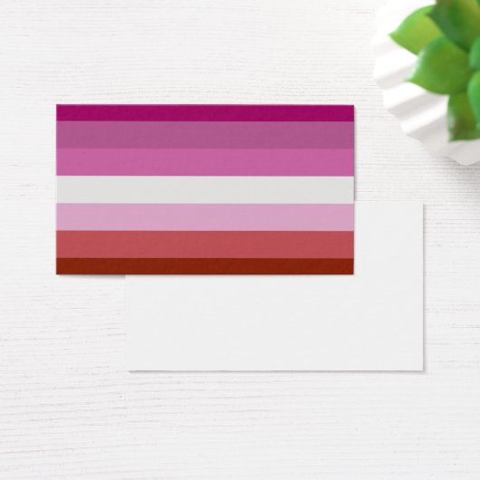 LGBTQ-Flag für Lesben (Schreibtisch)