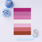 LGBTQ-Flag für Lesben Flyer (Einzeln)