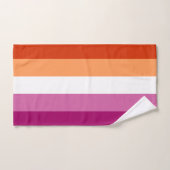 LGBTQ-Flag für Lesben Handtuch (Handtuch)
