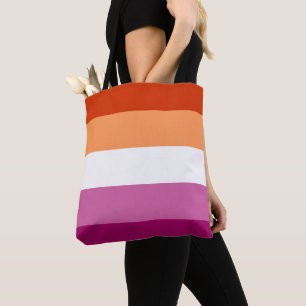 LGBTQ-Flag für Lesben Tasche