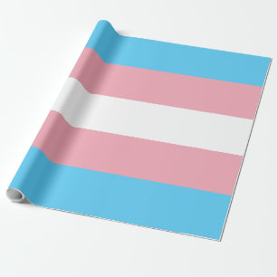 LGBTQ-Flag für Transgender-Strichcode Streifen ros Geschenkpapier