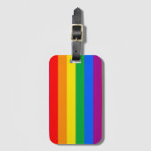 LGBTQ+-Flag-Gepäckmarke Gepäckanhänger (Vorderseite Vertikal)