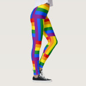 LGBTQ+-Flag Inspiriert Leggings (Rechts)