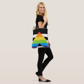 LGBTQ-Flag mit dem Alily Pride Tasche (Am Model)