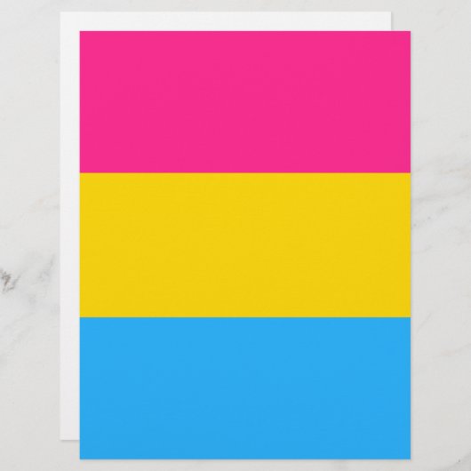 LGBTQ-Flag Pansexual Prilag (Vorne/Hinten)