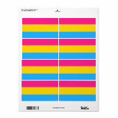 LGBTQ-Flag Pansexual Prilag (Vorne)