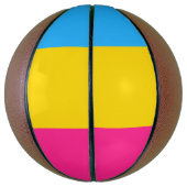LGBTQ-Flag Pansexual Prilag Basketball (Vertikal)