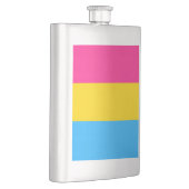 LGBTQ-Flag Pansexual Prilag Flachmann (Rechts)