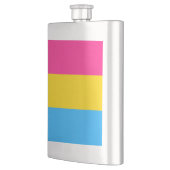LGBTQ-Flag Pansexual Prilag Flachmann (Links)