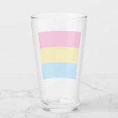 LGBTQ-Flag Pansexual Prilag Glas (Rückseite)