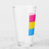 LGBTQ-Flag Pansexual Prilag Glas (Rechts)