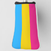 LGBTQ-Flag Pansexual Prilag Golf Headcover (Rotieren 90)