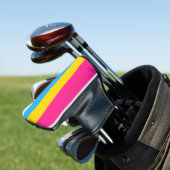 LGBTQ-Flag Pansexual Prilag Golf Headcover (In Situ)