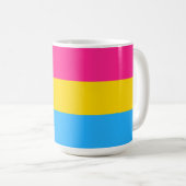 LGBTQ-Flag Pansexual Prilag Kaffeetasse (VorderseiteRechts)