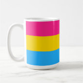 LGBTQ-Flag Pansexual Prilag Kaffeetasse (Links)
