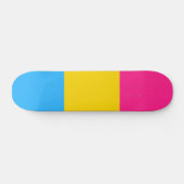 LGBTQ-Flag Pansexual Prilag Skateboard (Horizontal)