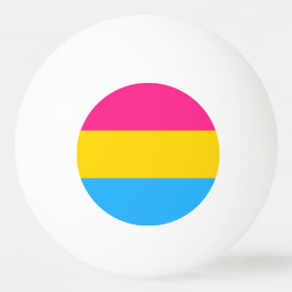 LGBTQ-Flag Pansexual Prilag Tischtennisball