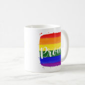 LGBTQ Flag Prix Coffee Tasse (VorderseiteRechts)