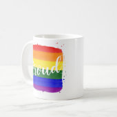 LGBTQ Flag Prix Coffee Tasse (Vorderseite Links)