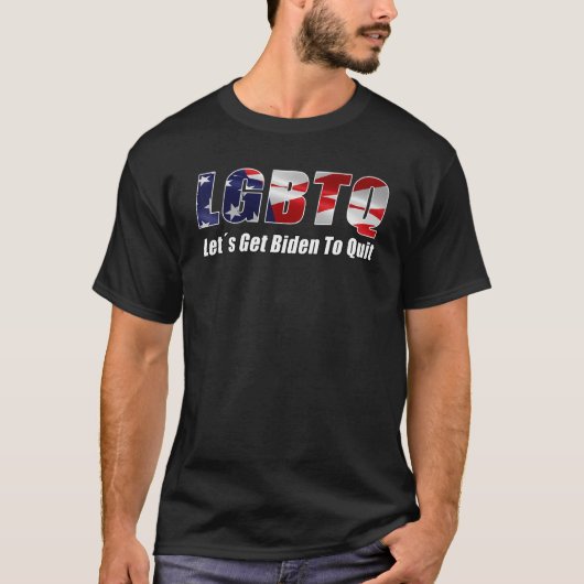 LGBTQ Flag Prix T-Shirt (Vorderseite)