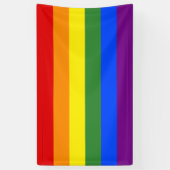 LGBTQ-Flag-Regenbogenstreifen Banner (Vertikal)