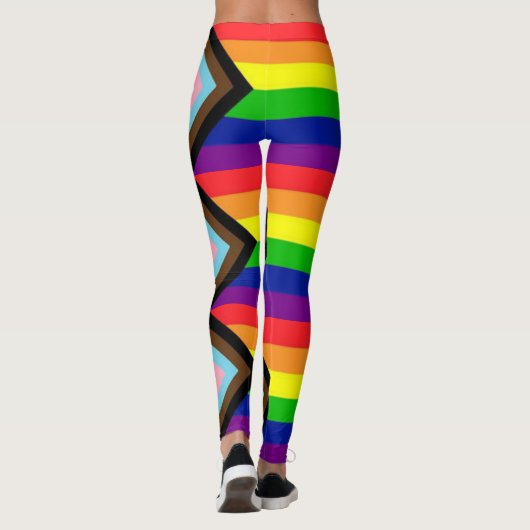 LGBTQ+ Fortgeschrittenenentwicklung Leggings (Rückseite)