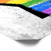 LGBTQ-FORTSCHRITT ERSTE POSTER (Ecke)