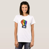 LGBTQ-FORTSCHRITT ERSTE T-Shirt (Vorne ganz)